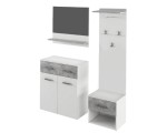 Antreu Mobhaus Sima (White/Concrete)