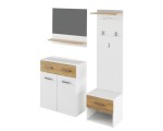 Antreu Mobhaus Sima (White/Sonoma Oak)