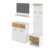 Antreu Mobhaus Sima (White/Sonoma Oak)