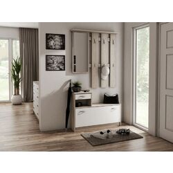 Прихожая Mobhaus Vira-Mecki (Sonoma Oak/White) Thumb