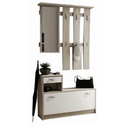 Antreu Mobhaus Vira-Mecki (Sonoma Oak/White)