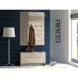 Прихожая Mobi Лайт 08.42 (Дуб Крафт Серый) Thumb