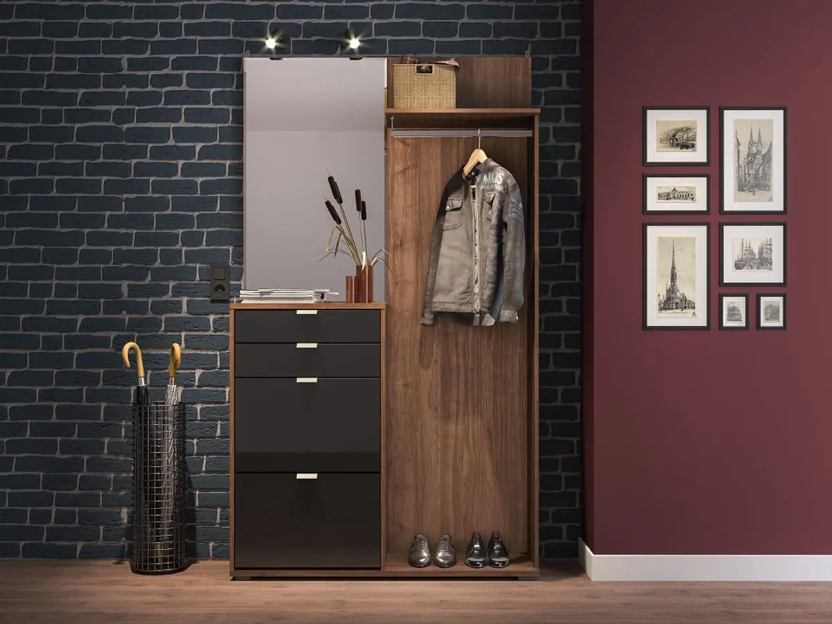 Antreu Mobi Next 10.21 (Fireside Select Walnut/Black Gloss) - 3