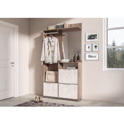 Прихожая Mobi Темпо 10.13 (Дуб Винтаж Оксид/Шёлковый камень) Thumb