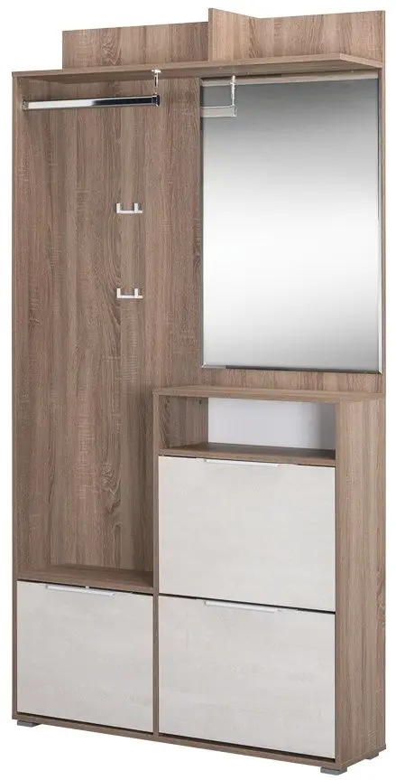 Прихожая Mobi Темпо 10.13 (Дуб Винтаж Оксид/Шёлковый камень)