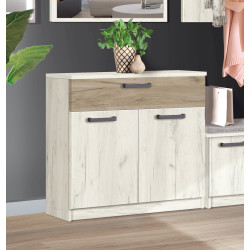 Прихожая Modern Karolina 5 (Craft Oak White/Craft Oak Gray) Thumb