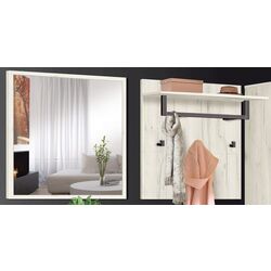 Прихожая Modern Karolina 2.2m (Craft Oak White/Craft Oak Gray) Thumb