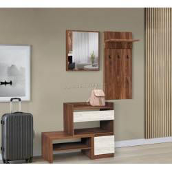 Antreu Modern Komfi 1 (Brandy Castello Oak/Craft Oak White)