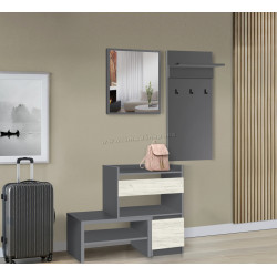 Antreu Modern Komfi 1 (Slate Gray/Craft Oak White)