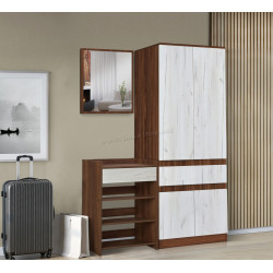 Antreu Modern Komfi 2 (Brandy Castello Oak/Craft Oak White)