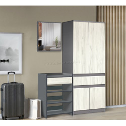 Antreu Modern Komfi 2 (Slate Gray/Craft Oak White)