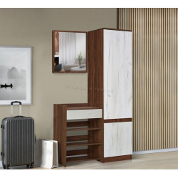 Antreu Modern Komfi 3 (Brandy Castello Oak/Craft Oak White)