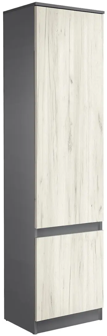 Прихожая Modern Komfi 3 (Slate Gray/Craft Oak White)