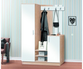 Antreu Modern Tennessee 130cm (Sonoma Oak/White)