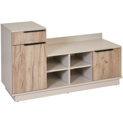 Прихожая Modern Visit New 1 (Cashmere/Craft Oak Gray) Thumb