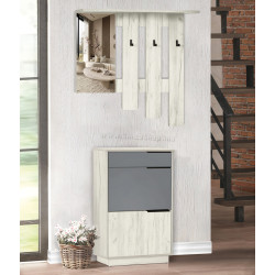 Antreu Modern Visit New 4 (Craft Oak White/Slate Grey)