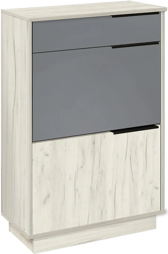 Прихожая Modern Visit New 5 (Craft Oak White/Slate Grey)