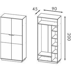 Antreu Modern Visit (Sonoma Oak/Makassar) Thumb