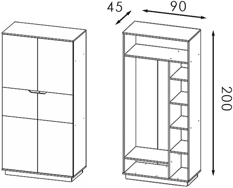 Antreu Modern Visit (Sonoma Oak/Makassar)