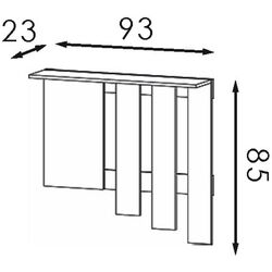 Antreu Modern Visit (Sonoma Oak/Makassar) Thumb