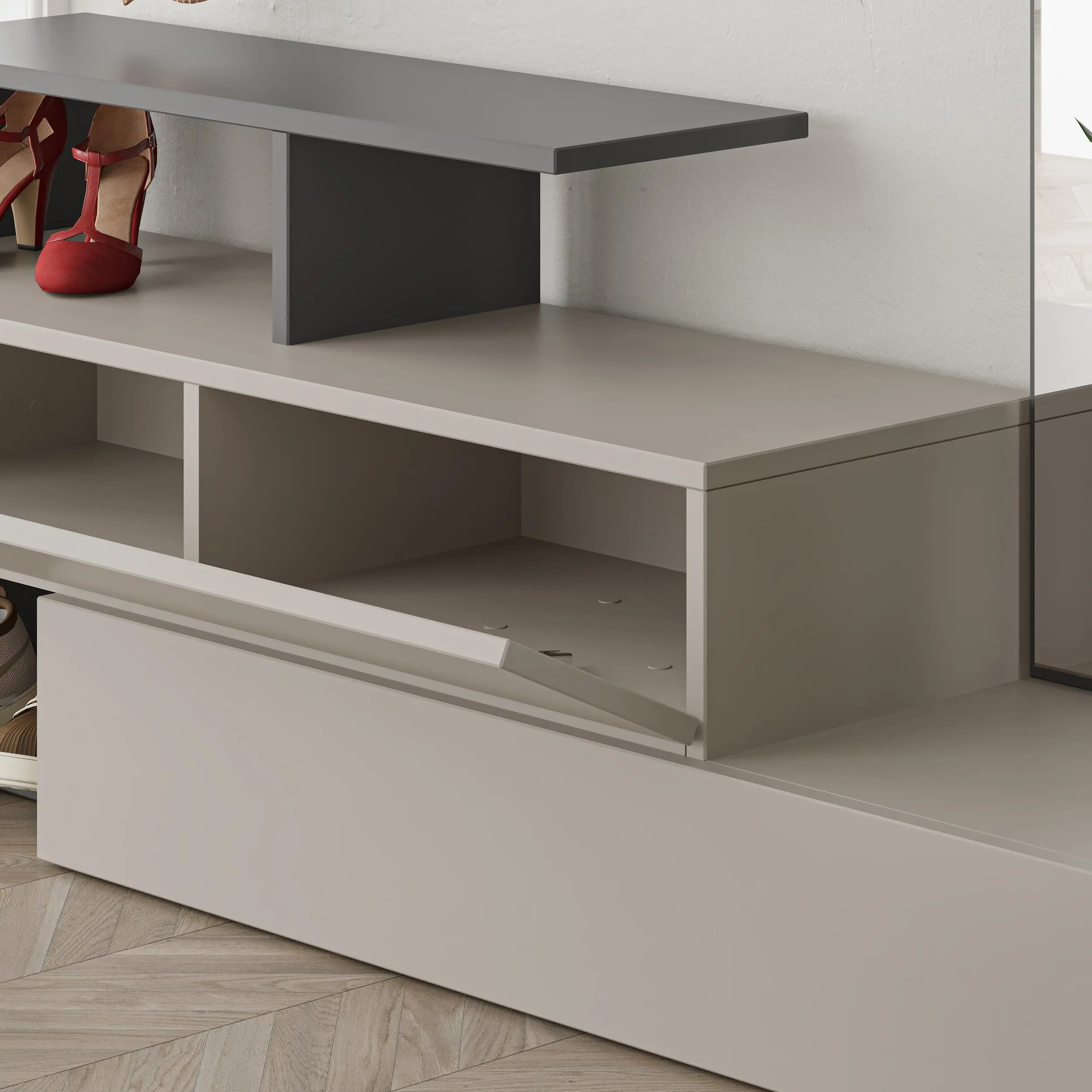 Прихожая Showdeko Ramda (Light Mocha/Anthracite) - 4