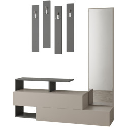 Прихожая Showdeko Ramda (Light Mocha/Anthracite) Thumb