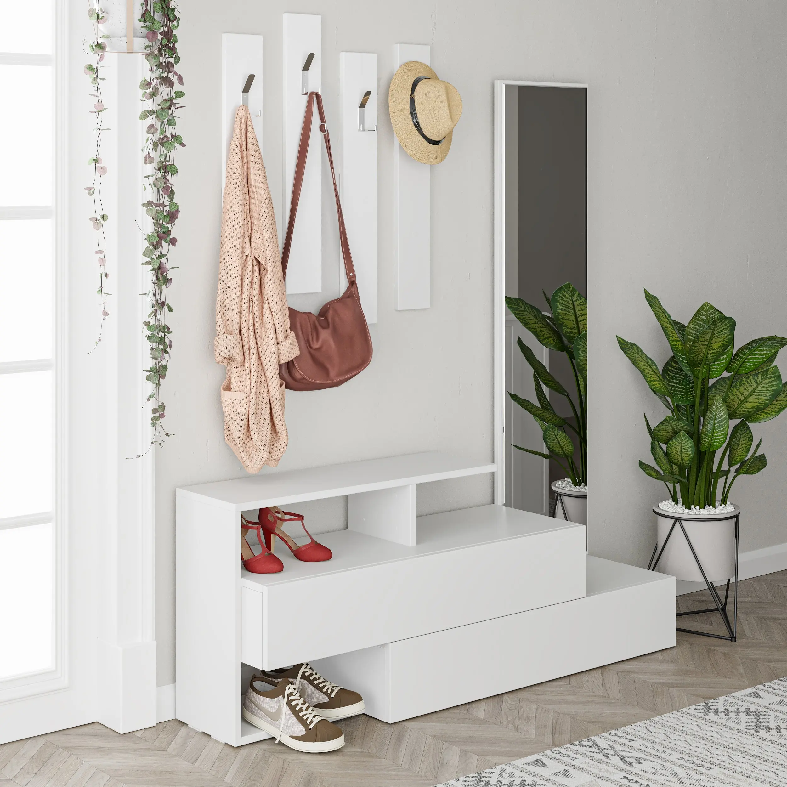 Прихожая Showdeko Ramda (White) - 2
