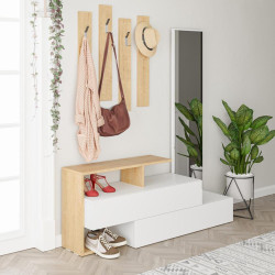 Прихожая Showdeko Ramda (White/Oak) Thumb