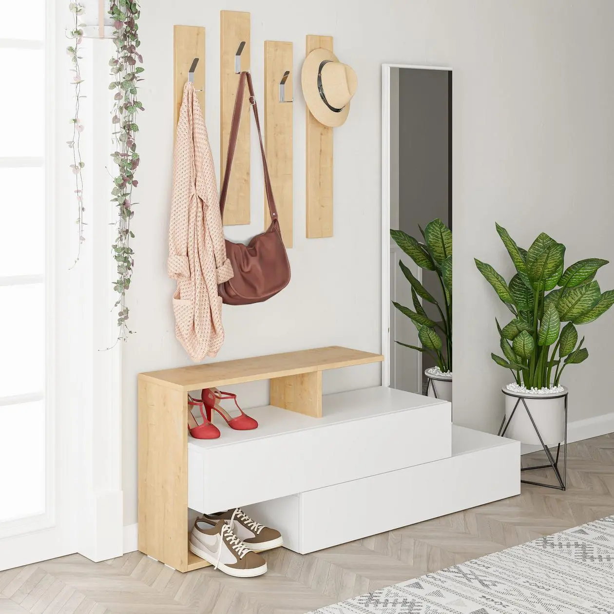 Прихожая Showdeko Ramda (White/Oak) - 2