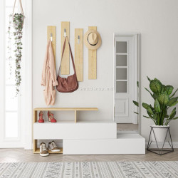 Прихожая Showdeko Ramda (White/Oak)