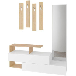 Прихожая Showdeko Ramda (White/Oak) Thumb