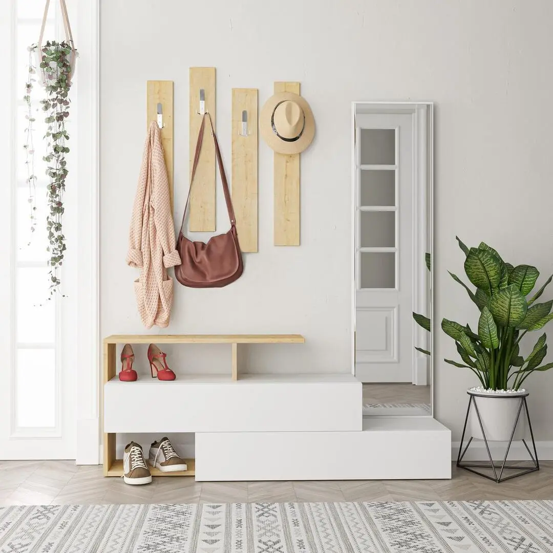 Прихожая Showdeko Ramda (White/Oak)