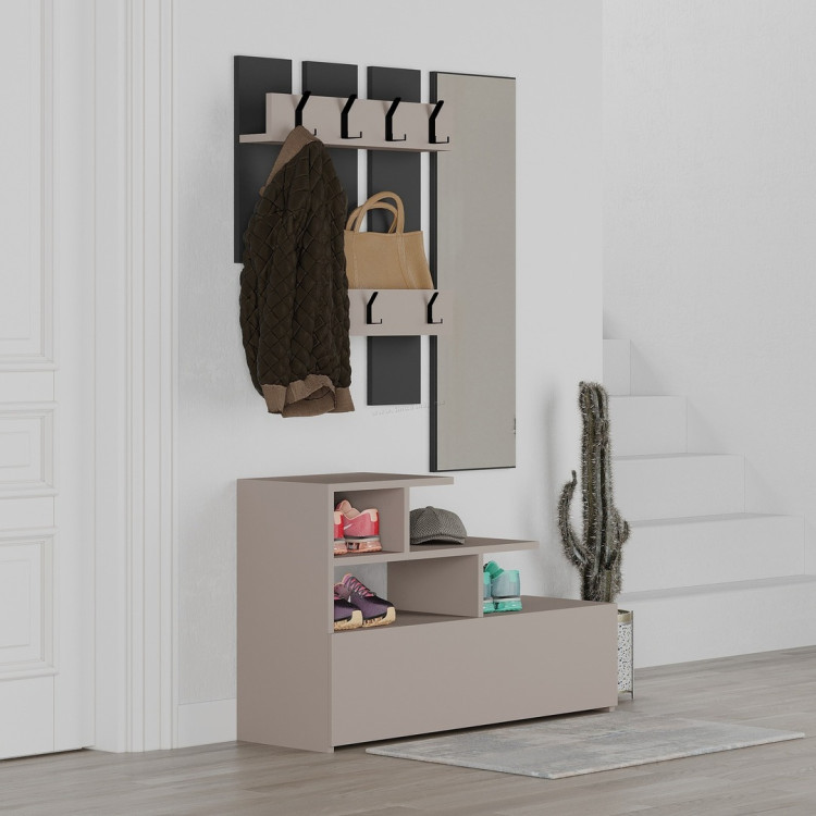 Antreu Showdeko Vesty (Light Mocha/Anthracite)