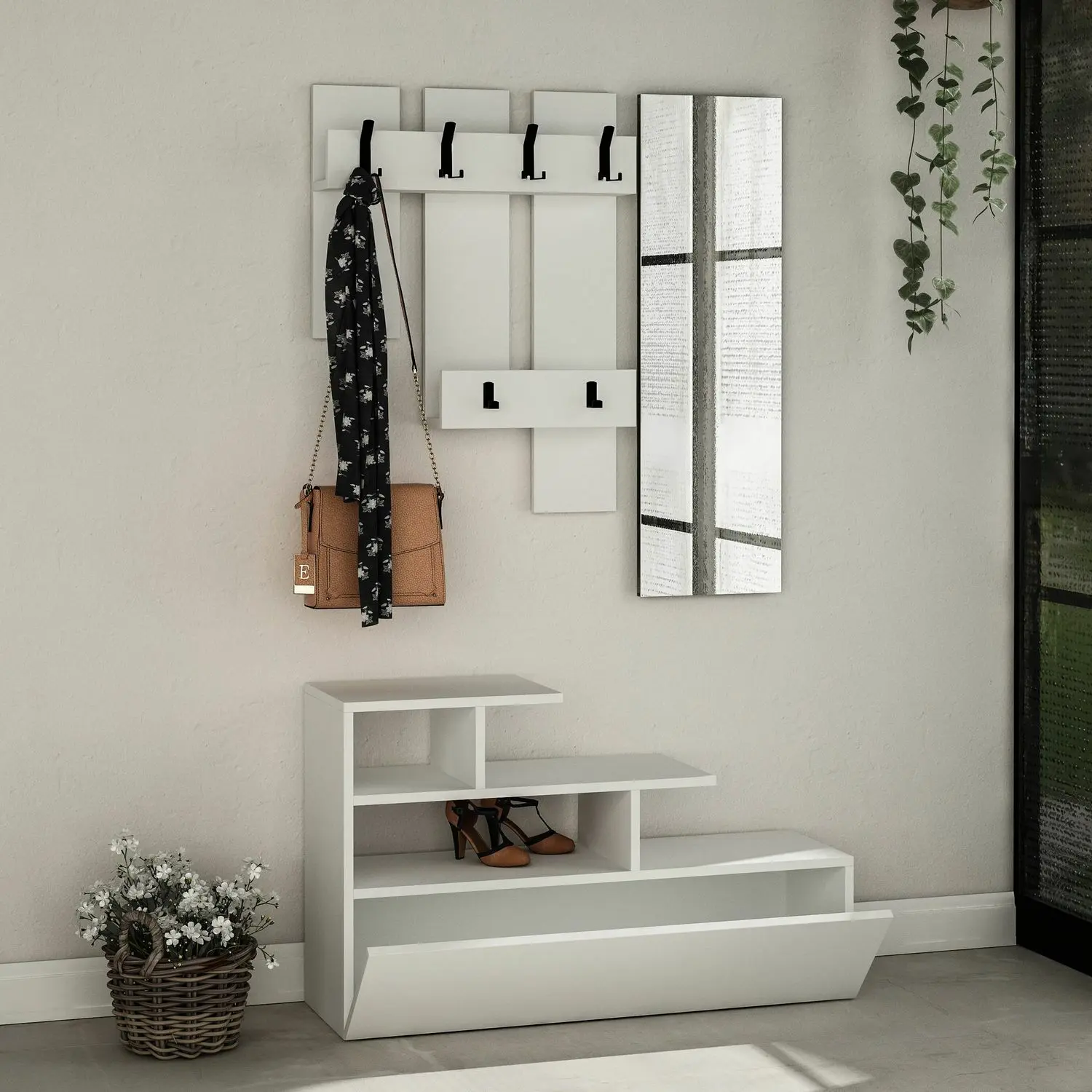 Прихожая Showdeko Vesty (White) - 2