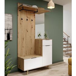 Antreu Signal Staw P-009 (Artisan Oak/White Matt) Thumb