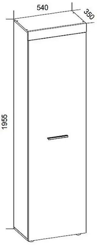 Antreu Signal Staw P-010 (Artisan Oak/White Matt) - 10