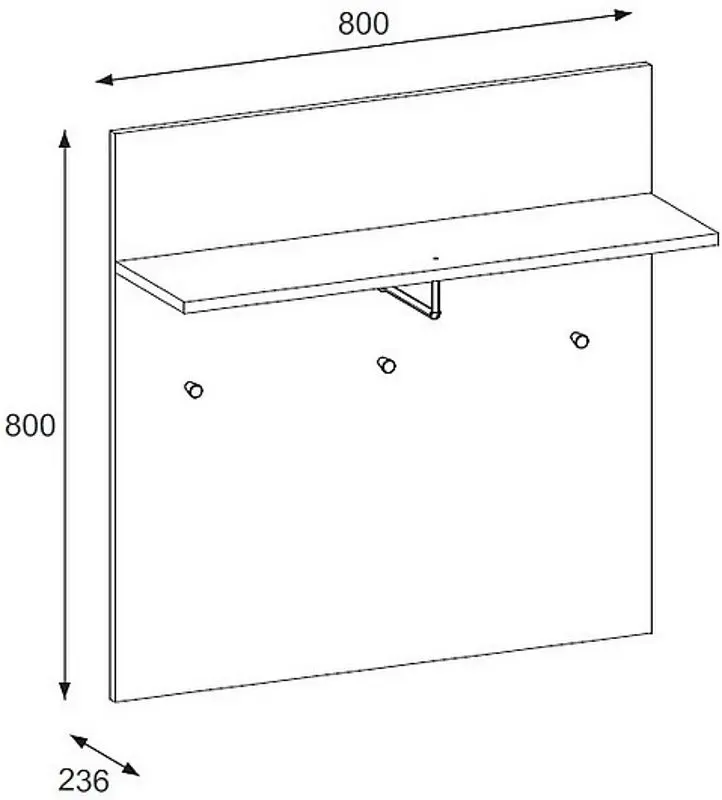 Прихожая Signal Staw P-011 (Artisan Oak/White Matt) - 5