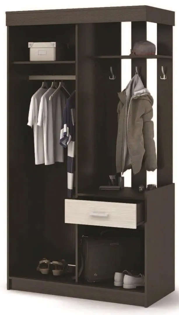 Antreu Стендмебель Parma (Belfort Oak/Wenge) - 2