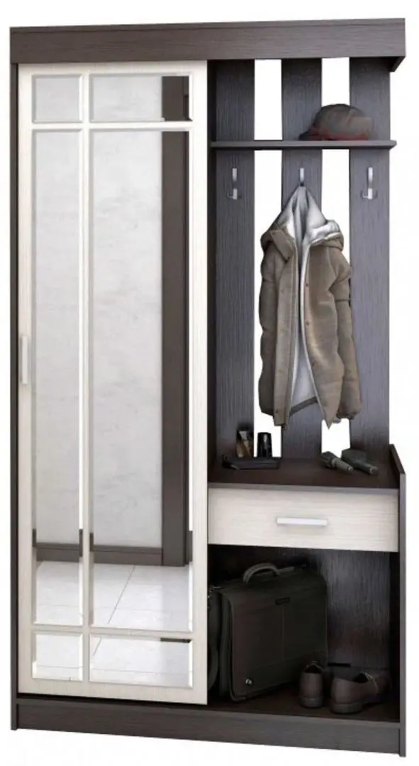 Antreu Стендмебель Parma (Belfort Oak/Wenge)