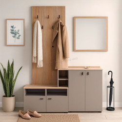 Antreu Tempo Kondela Ebrao (Toffee/Natural Canella Strata/Cremona Torro Oak)