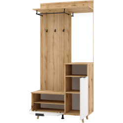 Antreu Tempo Kondela Nodri (Evoke Oak/White) Thumb