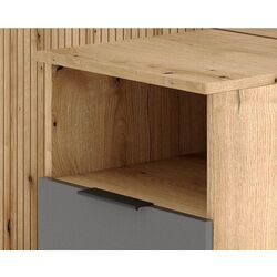 Прихожая Tempo Kondela Nordi (Evoke Oak/Graphite) Thumb