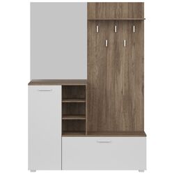 Прихожая Tempo Kondela Vetlanda (Ansberg Oak/White) Thumb