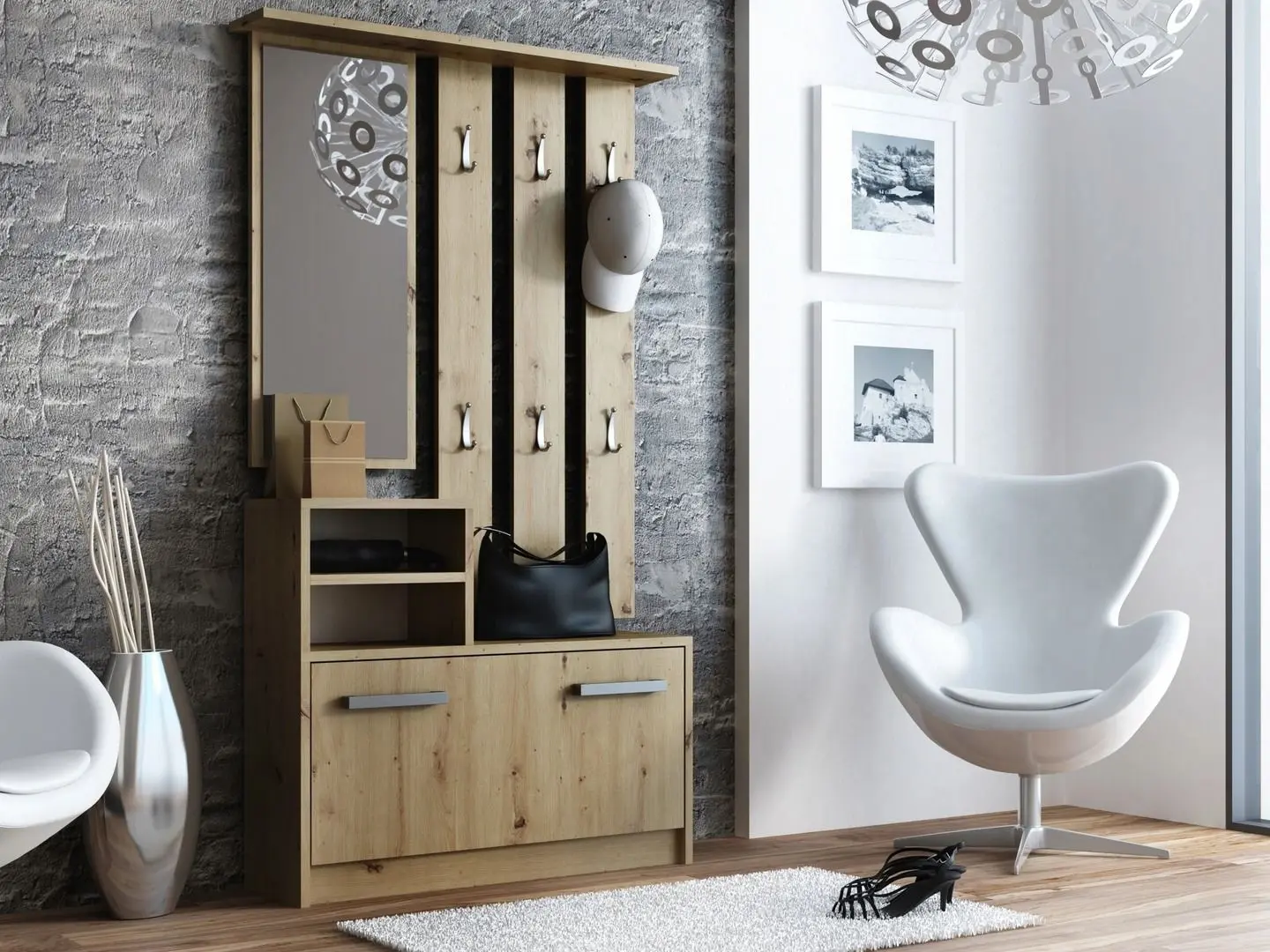 Antreu TopEshop Gar (Artisan Oak)