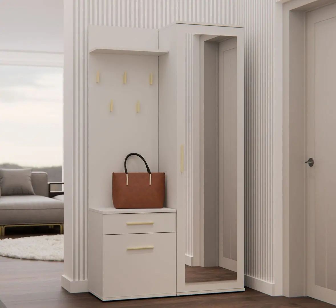 Antreu TopEshop Duo 100x35x180 (Cashmere)