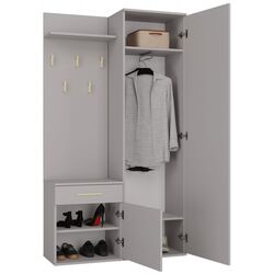 Прихожая TopEshop Duo 100x35x180 (Clay) Thumb