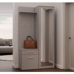 Прихожая TopEshop Duo 100x35x180 (Clay)