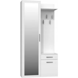 Прихожая TopEshop Duo 100 (White Matt)