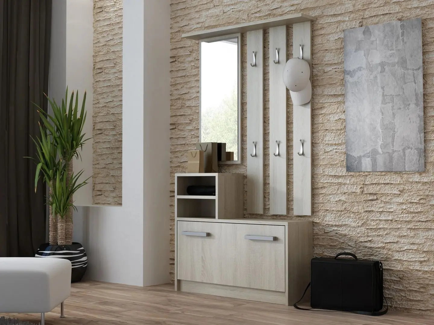 Antreu TopEshop Gar (Sonoma Oak)