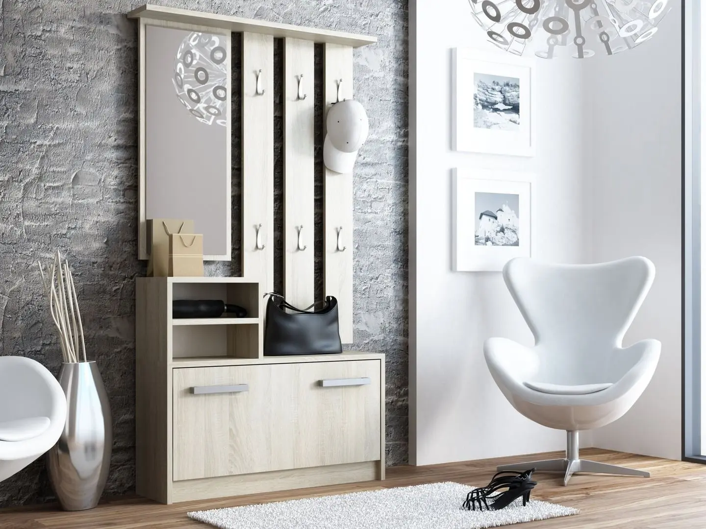 Antreu TopEshop Gar (Sonoma Oak)